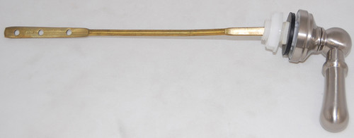 Trip Lever for Willingham Toilet in Brushed Nickel