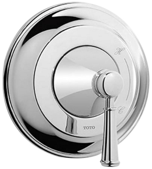 Pressure Balance Valve Trim with Lever Handle in Brushed Nickel