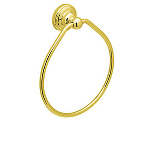 6in Towel Ring in English Gold