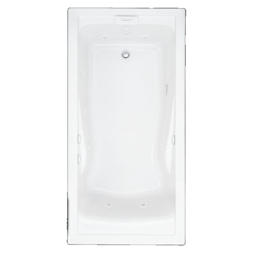 72-in x 36-in Deep Soak Acrylic Everclean Whirlpool in White