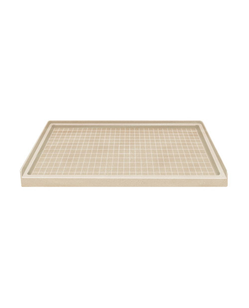 60 x 36 Solid Surface Shower Base in Matrix Khaki