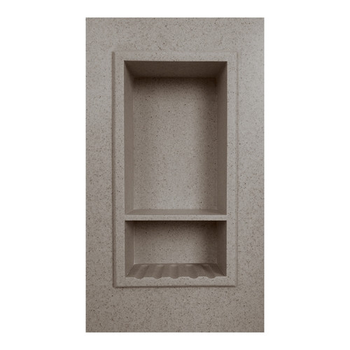 7-1/2-in x 15-in Recessed Shampoo Caddy in Matrix Dusk