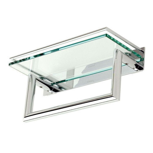 Ginger 2819RT-12/PC 12in Towel Bar in Polished Chrome