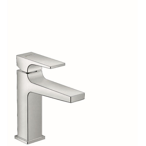 Hansgrohe 32506001 Metropol Single-Hole Faucet 110 with Lever Handle and Pop-Up Drain, 1.2 GPM, In Chrome