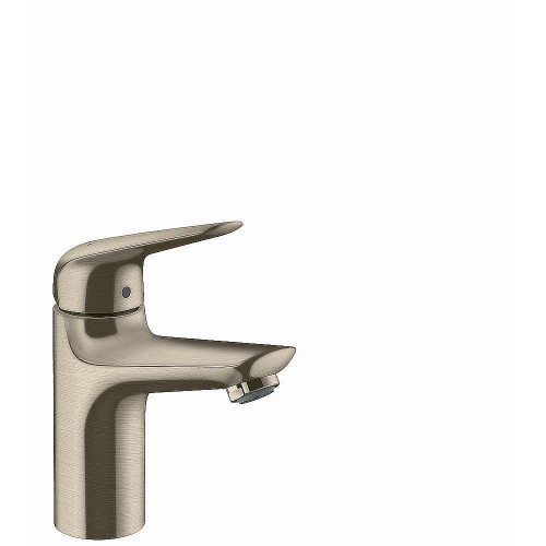 Hansgrohe 71030821 Focus N Single-Hole Faucet 100 with Pop-Up Drain, 1.2 GPM, In Brushed Nickel