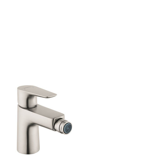 Hansgrohe 71720821 Talis E Single-Hole Bidet Faucet with Lever Handle, In Brushed Nickel