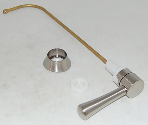 Trip Lever for Nexus Toilets in Brushed Nickel
