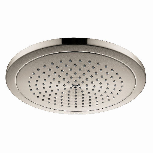 Hansgrohe 26217821 Croma 1.8 GPM 1-Jet Showerhead 280, In Brushed Nickel
