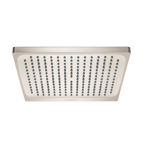 Hansgrohe 26727821 Crometta E 2.0 GPM 1-Jet Showerhead 240, In Brushed Nickel