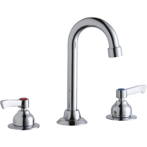 Elkay LK800GN04L2 Commercial 3-Hole Faucet in Chrome