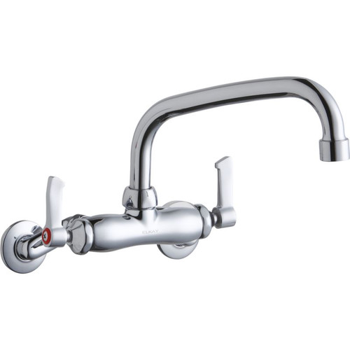 Elkay LK945AT08L2T Commercial 2-Hole Faucet in Chrome