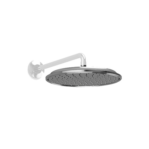Classic 2 GPM Single Function 12-in Rain Shower Head in Brushed Nickel