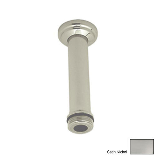 4in Ceiling Mounted Shower Arm in Satin Nickel