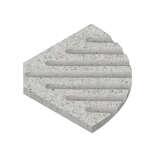 5-1/2-in Corner Soap Dish in Matrix Dusk