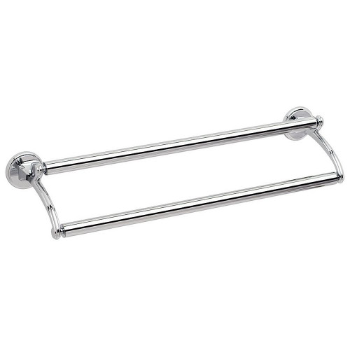 Ginger 2722-24/PB 24in Double Towel Bar in Polished Chrome