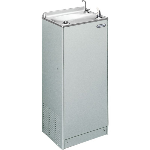 Hot and Cold Floor Mount Water Cooler in Stainless Steel