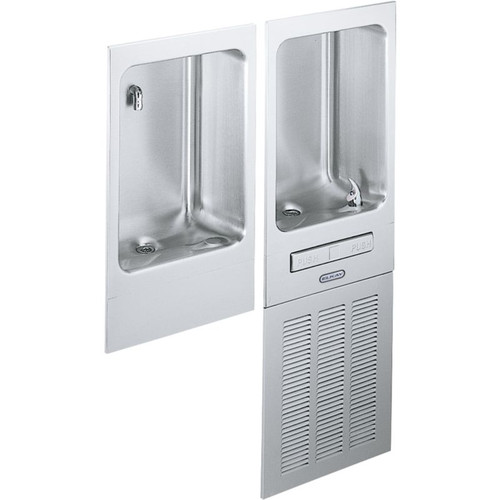 Elkay EFRPC8K Wall Mount Fully Recessed Water Cooler in Stainless Steel
