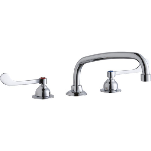 Elkay LK800AT10T6 Commercial 3-Hole Faucet in Chrome
