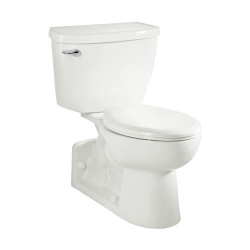Commercial Elongated Pressue Assisted Two Piece 1.1 GPF Elongated Toilet in White