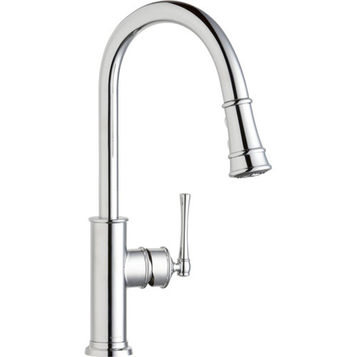 Elkay LKEC2031CR Pull-Down Kitchen Single-Hole Faucet in Chrome