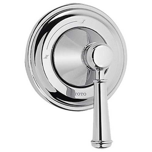 Two-Way Diverter Trim with Lever Handle in Brushed Nickel
