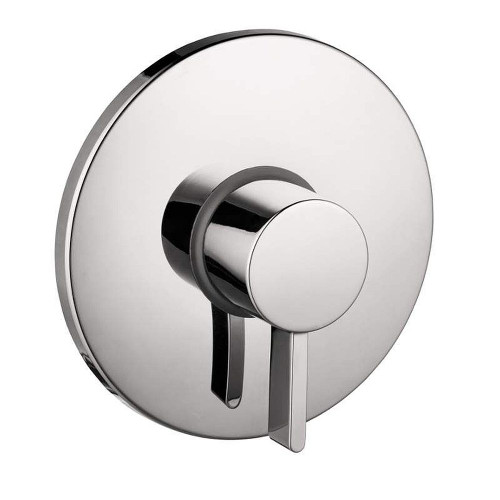 Hansgrohe 04233000 S Pressure Balanced Valve Trim with Integrated Volume Control - Less Valve in Chrome