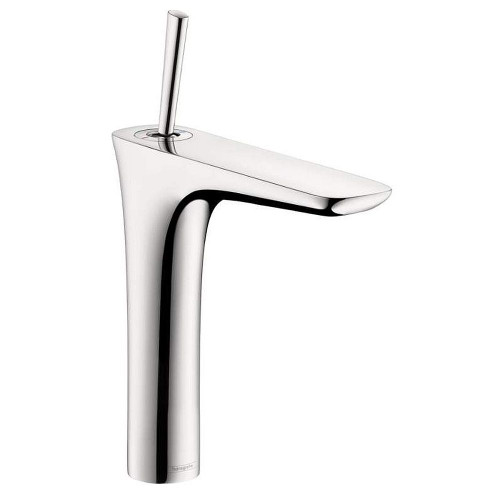 Hansgrohe 15081001 PuraVida Bathroom Faucet Vessel Faucet with Lever Handle in Chrome