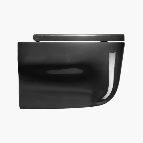 56 Series 1-Piece Toilet Black