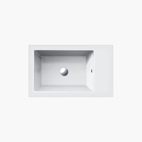 65 Series 25.6-in W x 15.75-in L Sink White