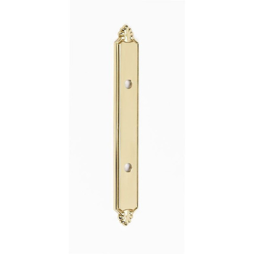 Alno Bella A1457-3-PB Backplate Traditional in Polished Brass