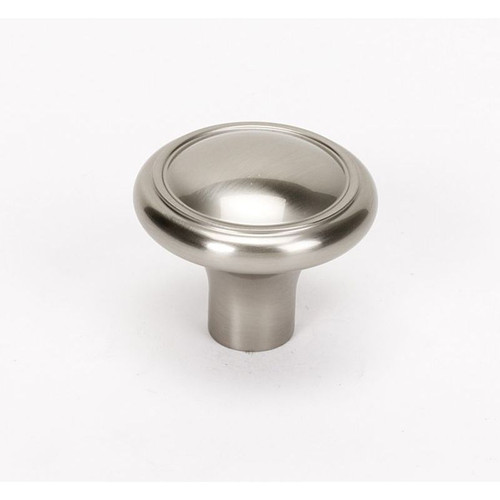 Alno Classic Traditional A1562-SN Knob Traditional 1-1/2-in in Satin Nickel