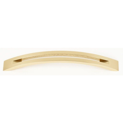 Alno Slit Top A422-6-PB Modern Pull in Polished Brass