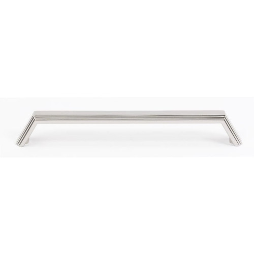 Alno Nicole A427-8-PN Modern Pull in Polished Nickel
