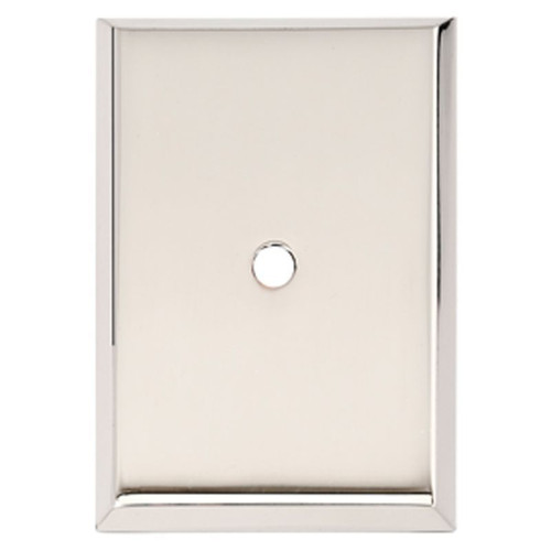 Escutcheon Backplate Escutcheons 1-7/8-in in Polished Nickel