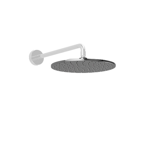 Modern 2 GPM Single Function 12-in Rain Shower Head in Polished Nickel