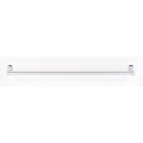 Alno Cube A6520-30-PC Modern Towel Bar in Polished Chrome