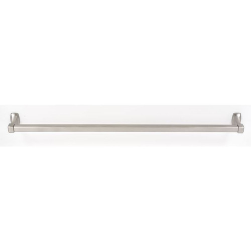 Alno Cube A6520-30-SN Modern Towel Bar in Satin Nickel