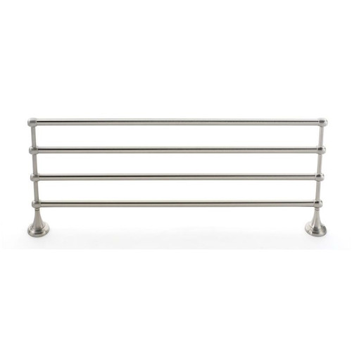 Alno Royale A6626-24-SN Towel Rack Transitional in Satin Nickel