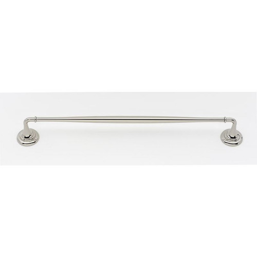 Alno Charlie's Collection A6720-18-PN Towel Bar Transitional in Polished Nickel