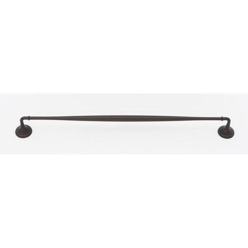 Alno Charlie's Collection A6720-24-CHBRZ Towel Bar Transitional in Chocolate Bronze