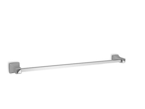 8-in Single Towel Bar with Mounting Hardware in Polished Chrome