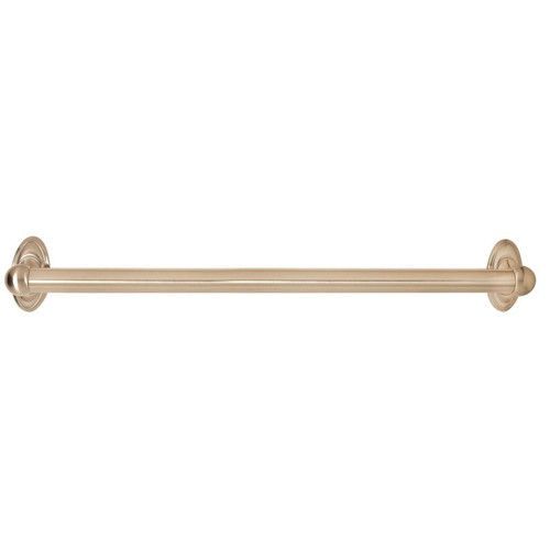 Alno Classic Traditional A8022-24-SN Grab Bar Traditional in Satin Nickel