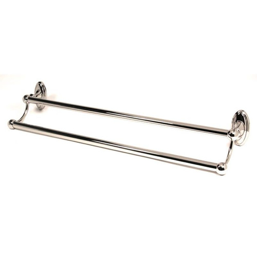Alno Classic Traditional A8025-30-PC Double Towel Bar Traditional in Polished Chrome