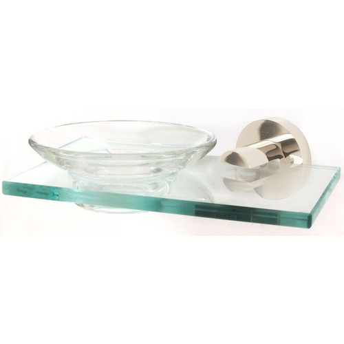Alno Contemporary I A8330-PC Modern Soap Dish 6-3/4-in in Polished Chrome