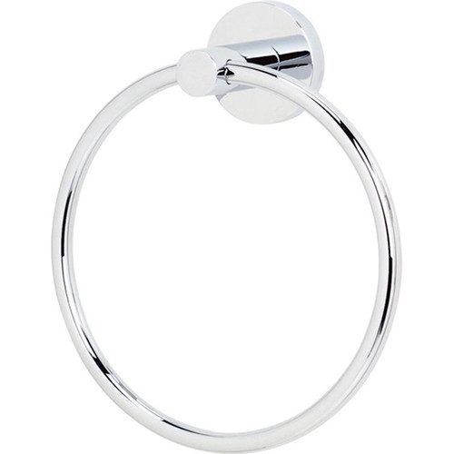 Alno Contemporary I A8340-PC Modern Towel Ring 6-in in Polished Chrome