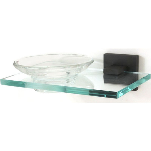 Modern Soap Dish 6-3/4-in in Bronze