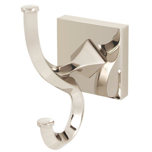 Alno Contemporary II A8499-PN Modern Robe Hook in Polished Nickel