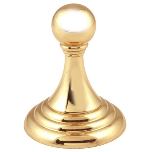 Alno Embassy A9075-PB Robe Hook Traditional in Polished Brass