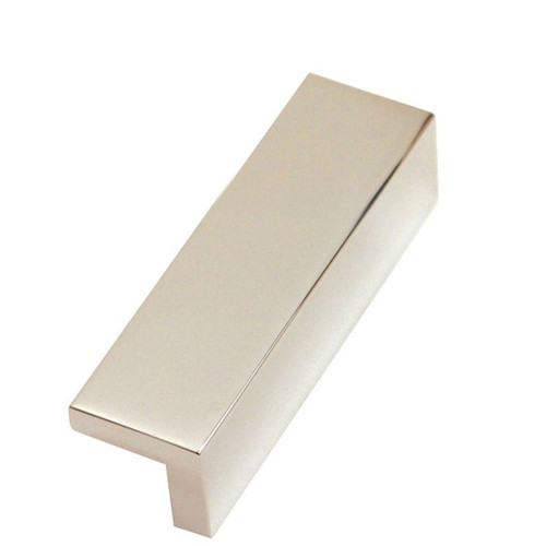 Alno A960-3-PN Tab Pull Modern Polished Nickel in Polished Nickel