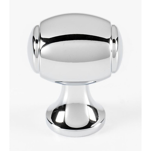 Knob Transitional 1-in in Polished Chrome